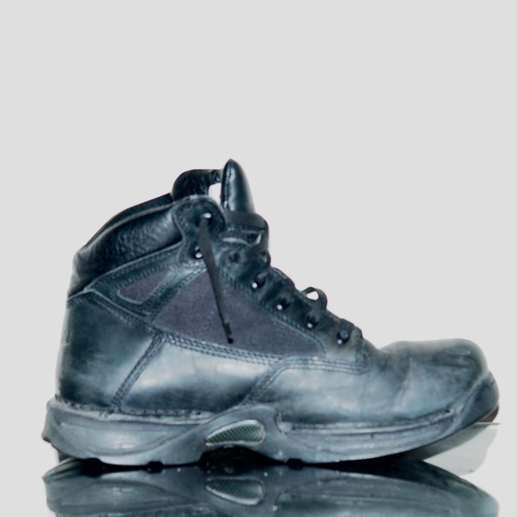 DANNER Genuine Leather Black Hiking Chucka Boots - Picture 10 of 14